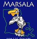 Rocky the Pelican from the Marsala for Senate 2016  Campaign