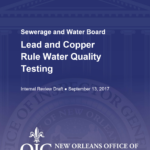 Lead in New Orleans Water
